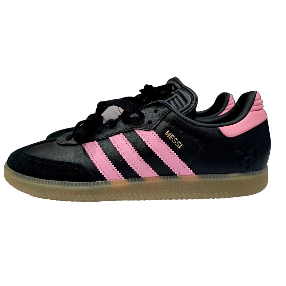 Adidas Samba Messi Inter Miami CF - Black Pink - Men's 10.5 - NWT - JP7845 - Picture 3 of 10